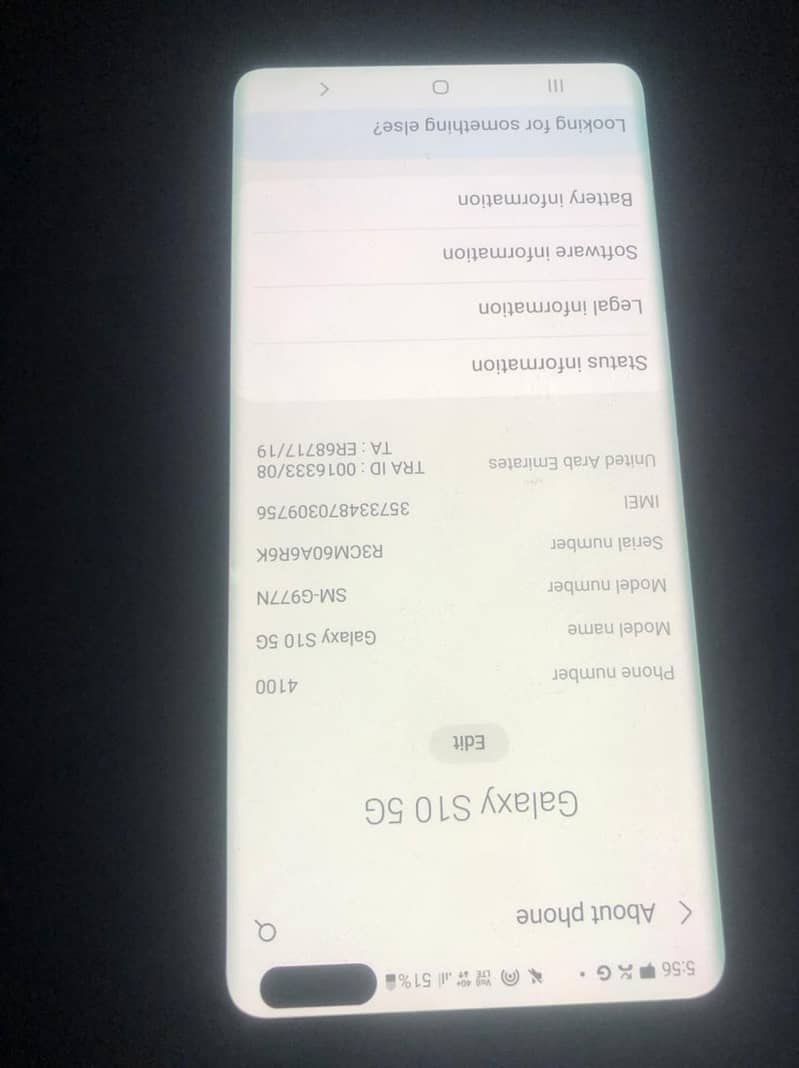 Samsung Galaxy S10PLUS 5g 8/256 no dots no shide 6