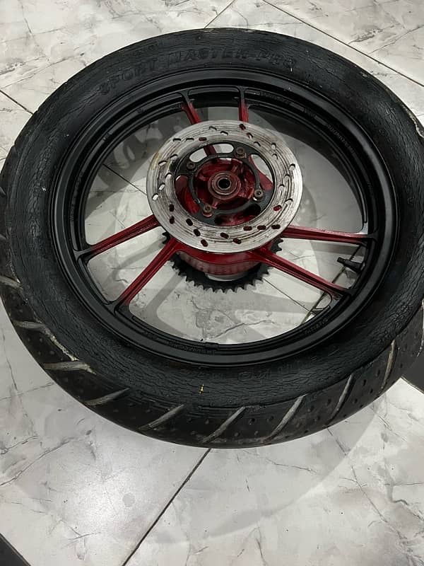 HEAVY BIKE PARTS FOR SALE  RIMS SHOKS FOR SALE CALL FOR PRICE 19