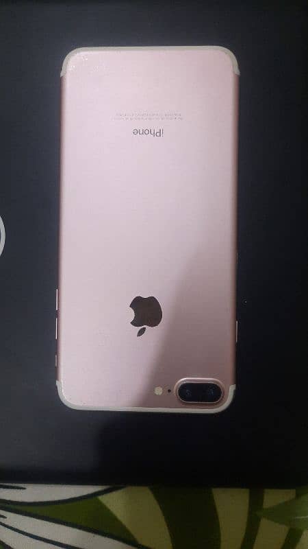 Iphone 7 plus 256 gb PTA Approved in rose gold 1