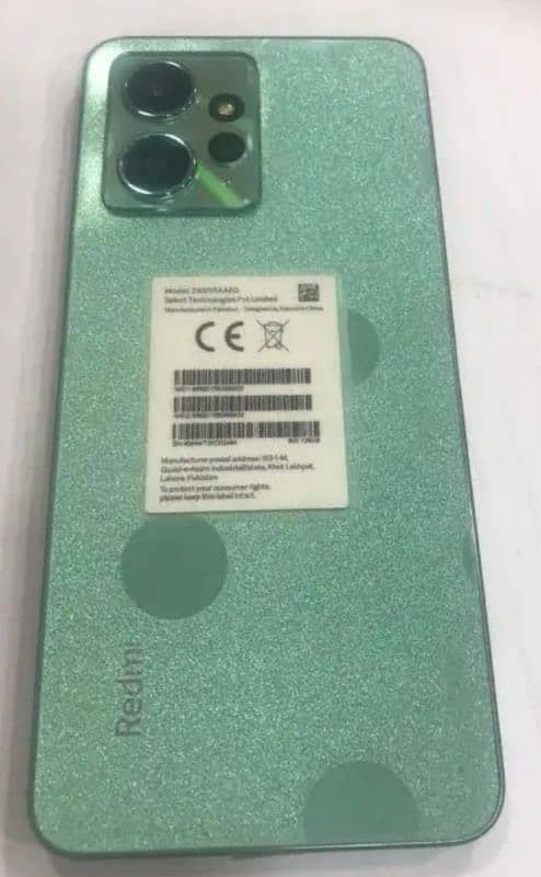 Redmi note 12 non pta 10/10 condition 0