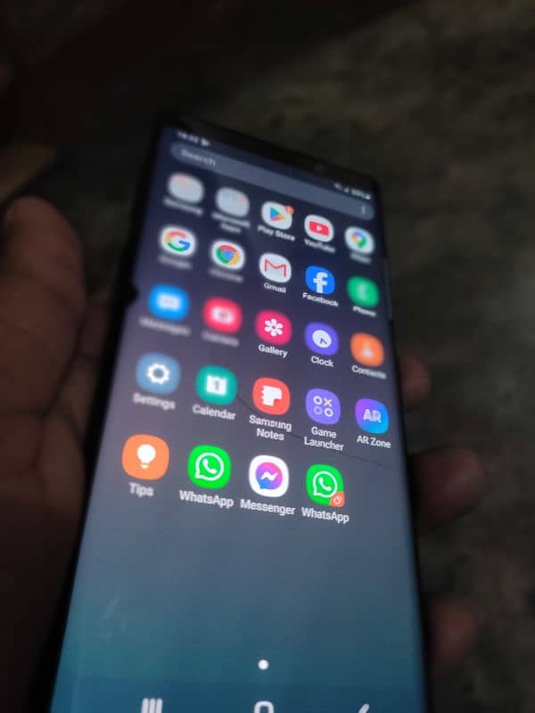 Samsung Note 9 Dotted Aur Hairline Crack Exchange Possible 2