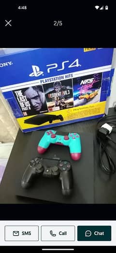 PS4 slim & Original controller & Games