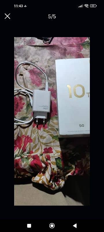 Xiaomi mi 10t turn by 10 condition dabba charger all okay 5G mobile 1