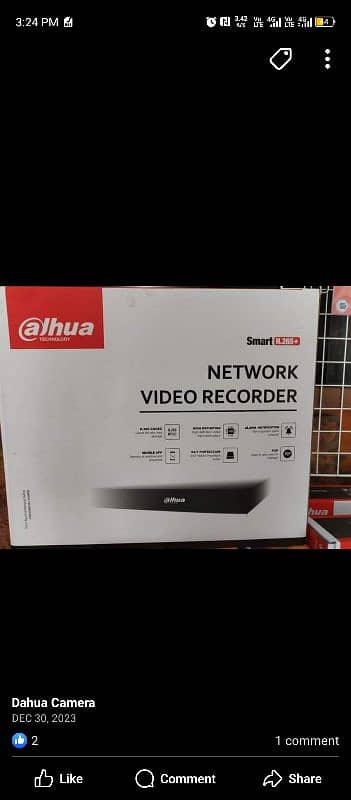 dahua nvr NVR 4216-4kS2/L for sell in good condition in warranty 0