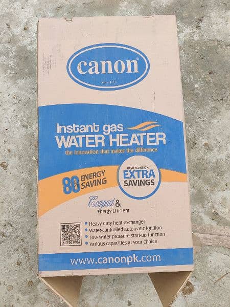 CANON Instant Gas Water Heater Gas Geyser 18-DD 0