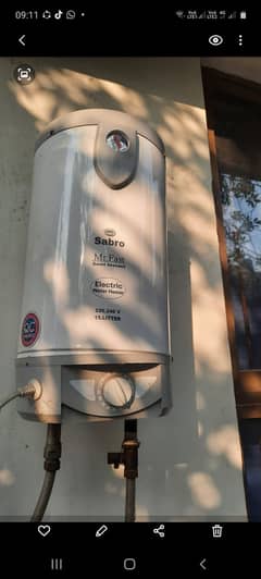 Sabro 15 litres electric geyser