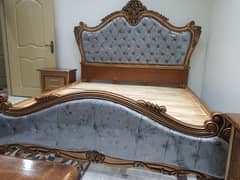 carving bed set king size new not used cinyoti style (only call me)