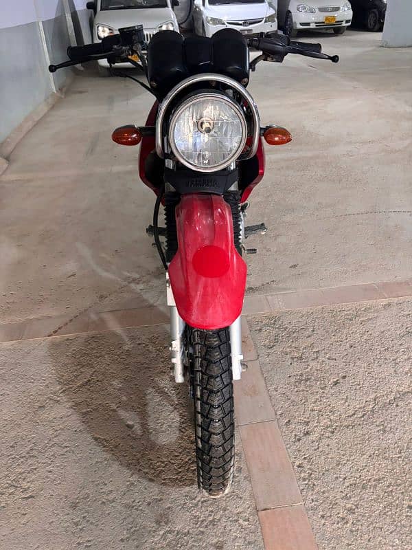 Yamaha ybr125g 2