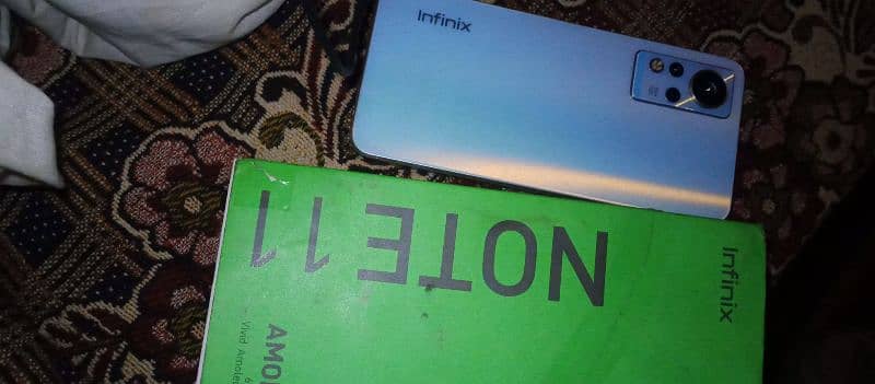 Infinix hot 11 Model (X663) Argent Sale Exchange possible 6