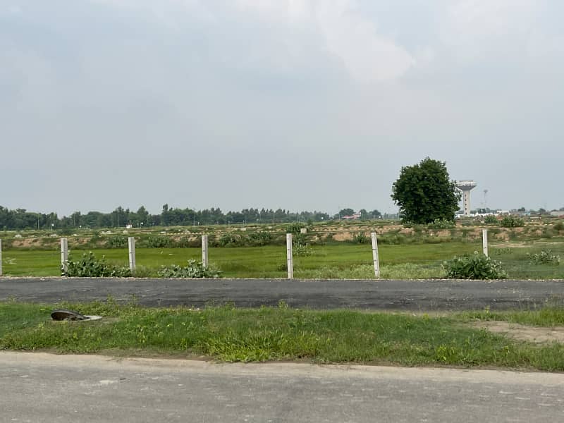 Prime Location 10 Marla K Block Plot For Sale In Jinnah Sector LDA City Lahore 0