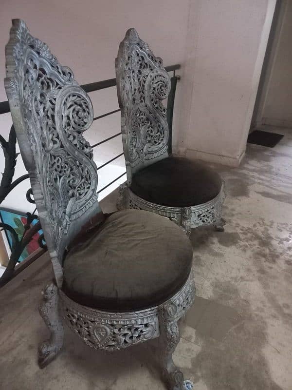 ottoman chairs pair for sale 1