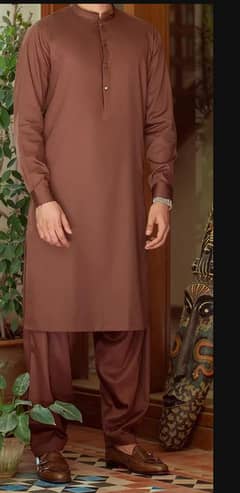 men, s unstitched cotton plain suit