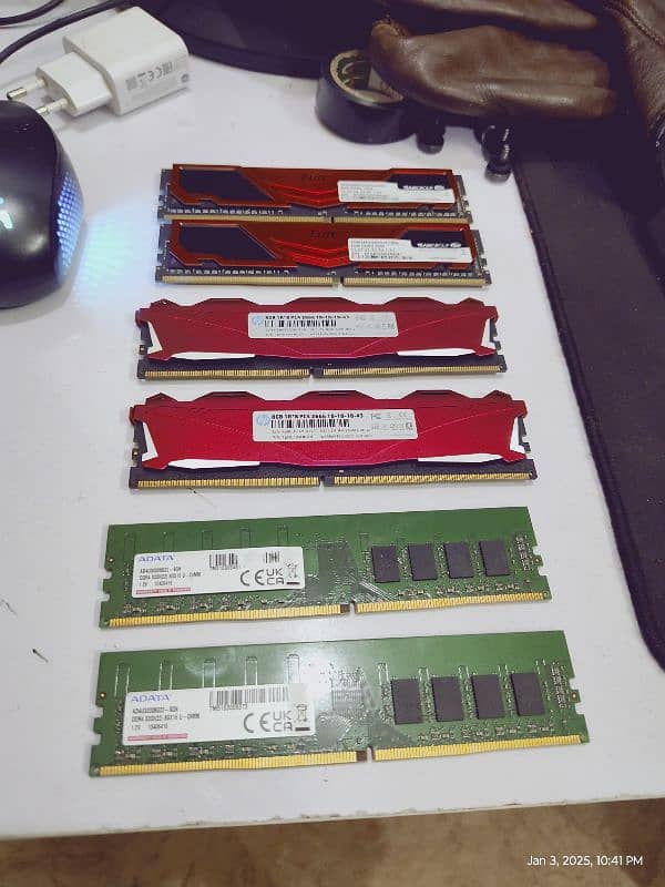 Ddr3 and ddr4 Gaming Pc Rams 8Gb and 16Gb 1