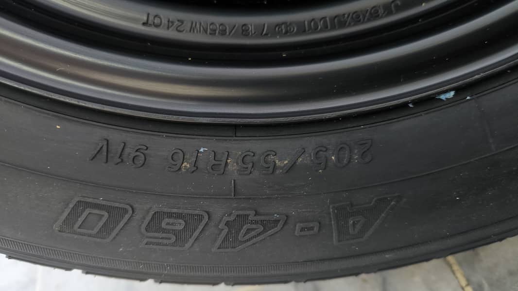 Single unused Yokohama Advan tyre R16 2