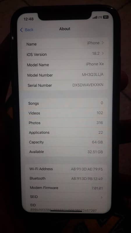 iPhone XR 64 gb factory unlock waterpack mobile 5