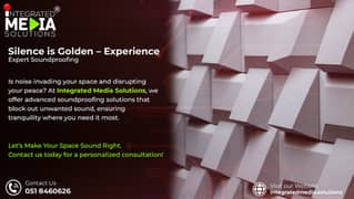 Soundproofing, acoustics, studio, auditoriums, board rooms