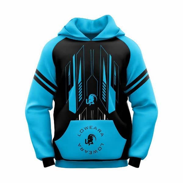 Unisex Hooded Neck Polyester Fleece Printed Hoodie 1 Pc 0