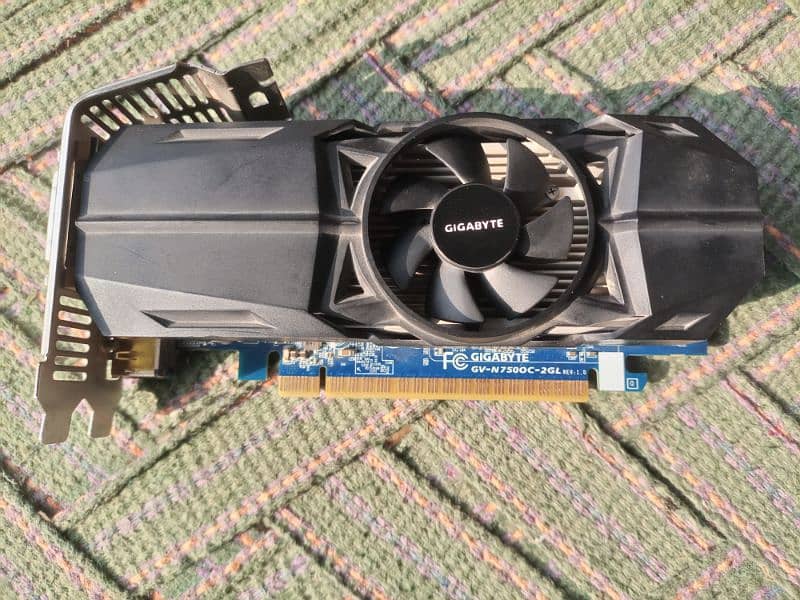 Nvidia GTX 750 2GB GPU Used Condition 0