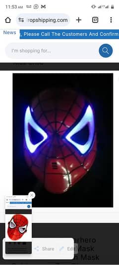 mask spider man