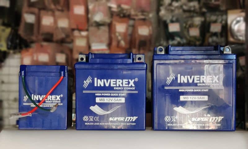 Motorcycle Batteries GS CB YBR CG CD 6