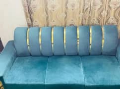 6 seater Welvet sofa set