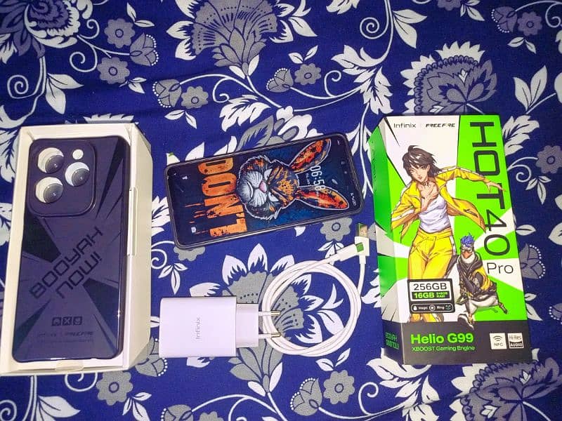 Infinix hot 40 pro 10/10condition 5