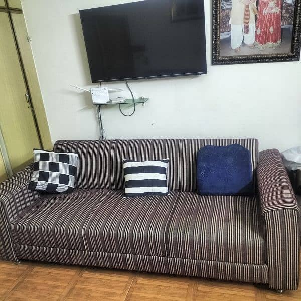 sofa kum bed, 3 seater, 0