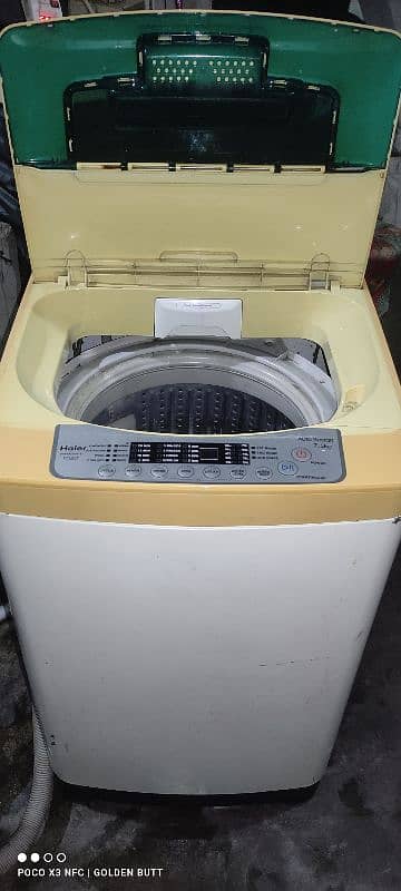 Haier automatic washing machine 0