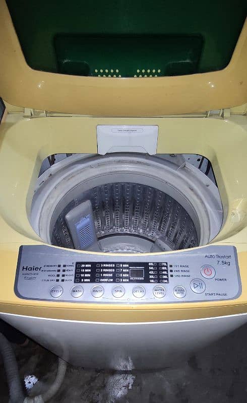 Haier automatic washing machine 1