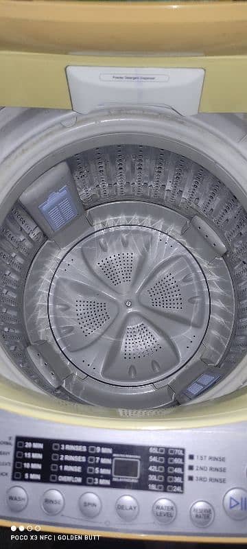 Haier automatic washing machine 3