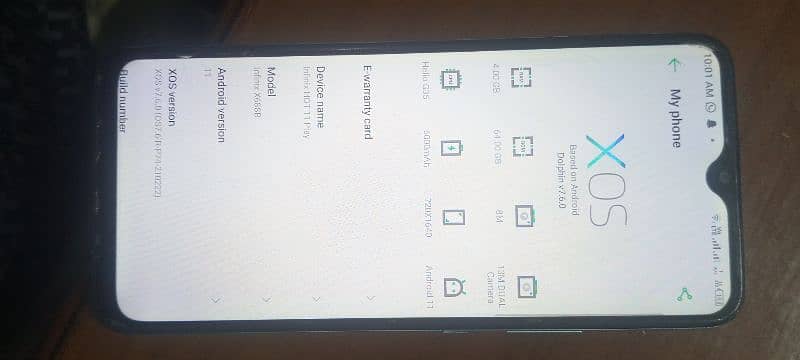 Infinix Hot 11 play 4/64 1