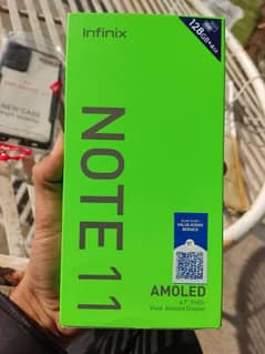 infinix Note 11 4+3 128 GB AMOLED display PTA approved