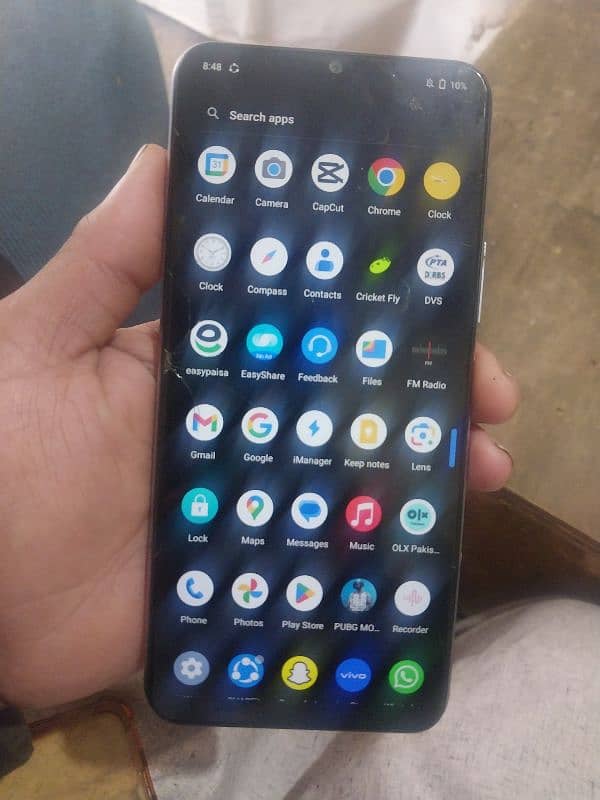 vivo y20 4ram 64gb  condition 8 by 10 0