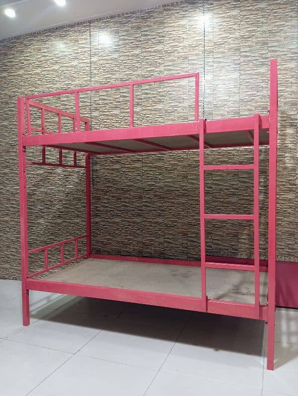 iron bunk bed without matres 1