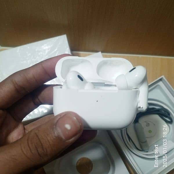 Airpods Pro 2 2nd Generation In White & Black Color 5