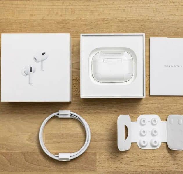 Airpods Pro 2 2nd Generation In White & Black Color 11