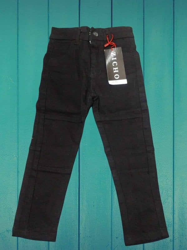 kids best quality stretchable denim pants on wholesale 0