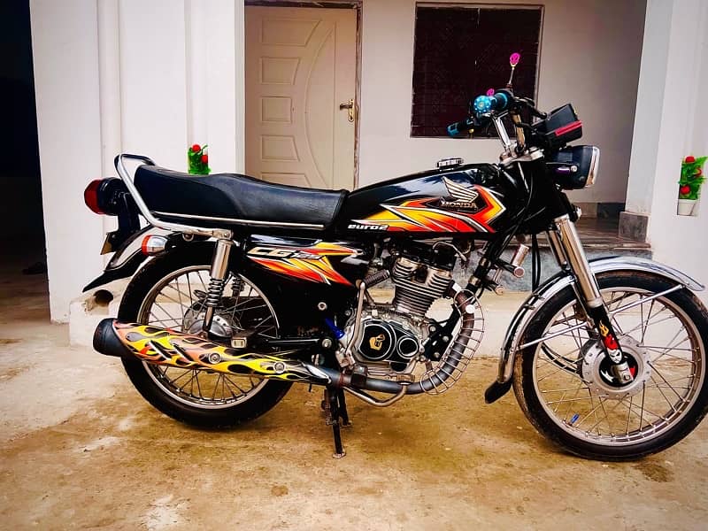 125 honda 2021 modal lush condition 2