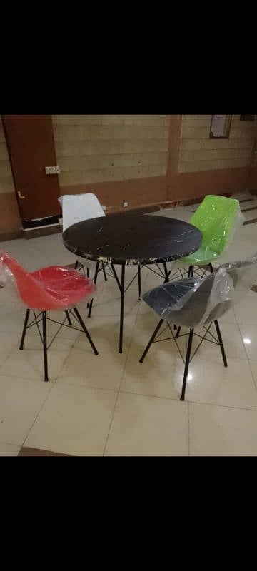 DINING FURNITUR CHAIRS TABLE SET AVAILABLE FOR CAFE'S RESTAURANT HOTEL 16