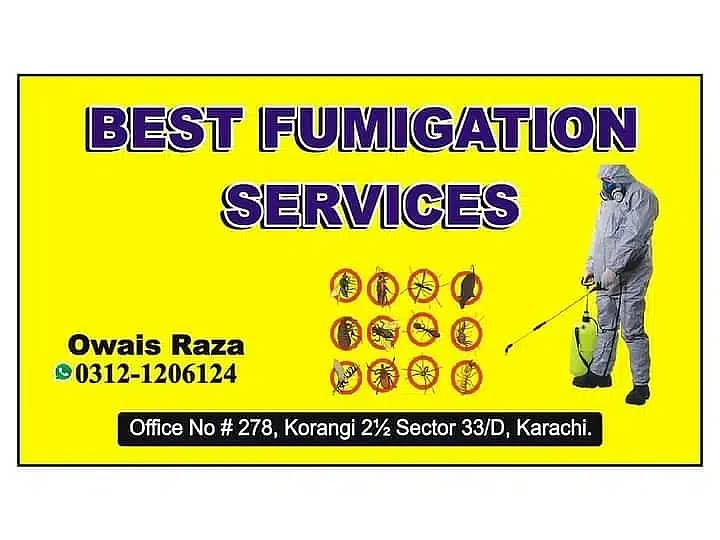 Pest Control services Termite spray General fumigation Demak Control 13