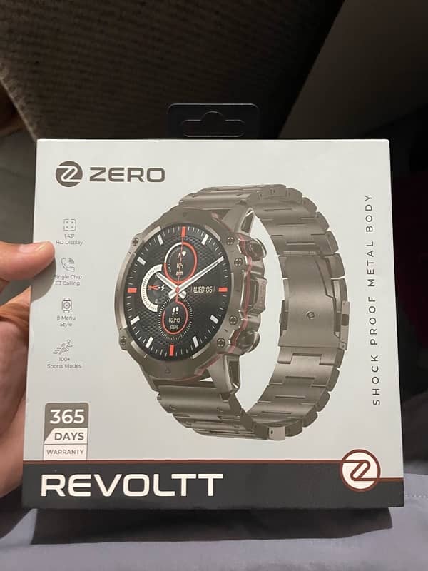 Zero lifestyle Revoltt smart watch 1