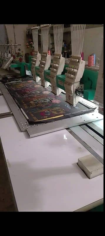 4 hd embroidery machine new condition 400 by 600 1