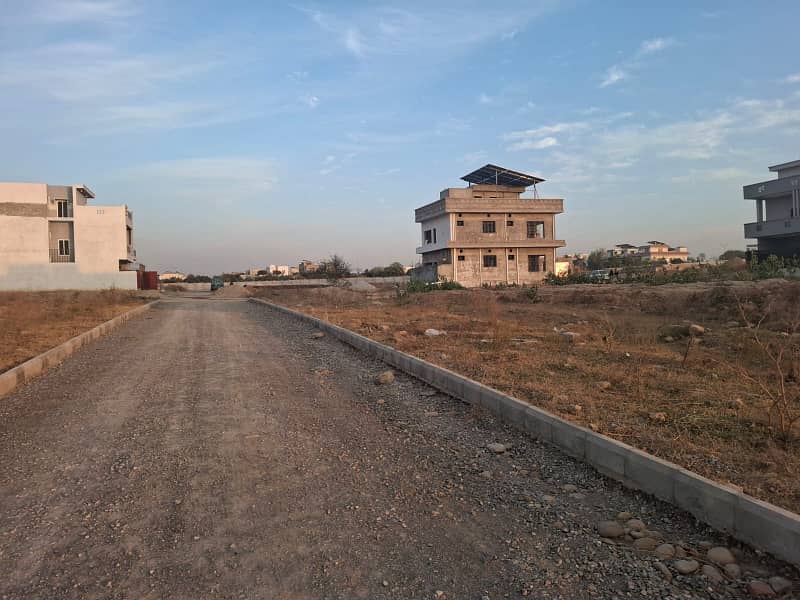 CDA 8 Marla LOP Plot For Sale in Jinnah Garden Islamabad 1