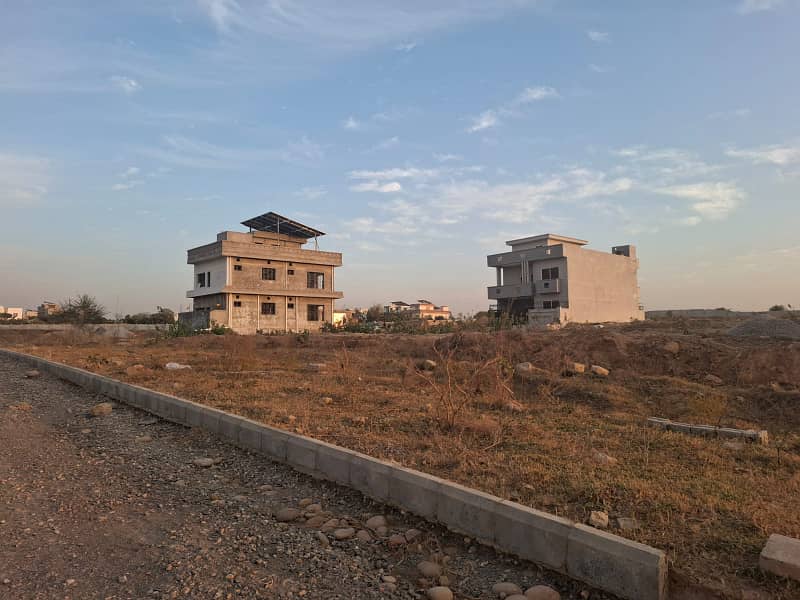 CDA 8 Marla LOP Plot For Sale in Jinnah Garden Islamabad 3