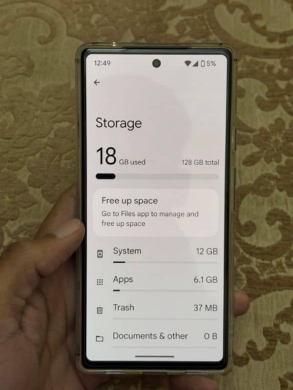 google  pixel 6a  6b ram 128gb storage 2