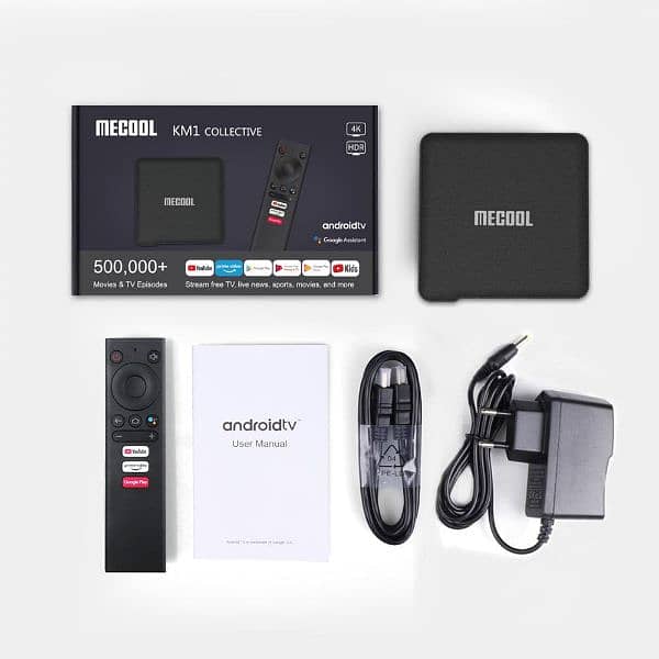 MECOOL KM1 Android Smart TV Box 4GB RAM 64GB ROM 1