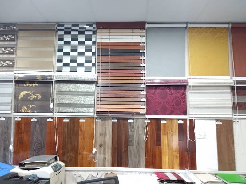 Window blinds/Wood floor/Pvc floor/Wallpaper 12