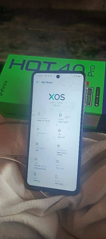 Infinix Hot 40 pro 8+8/256 gb 2