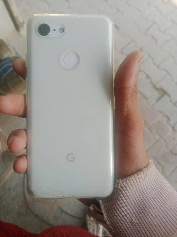 gogle pixcel 3 3/64 gb pta urgent for sale water pack 0