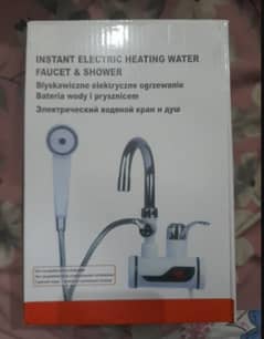 Electric instant water heater faucet with Shower.